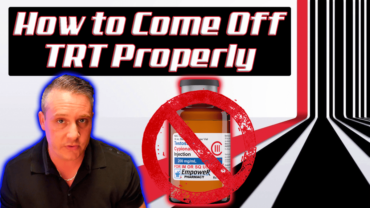 How to come off TRT, How to stop TRT, How to restore natural