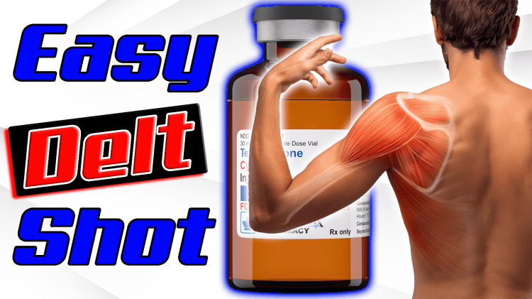Easy TRT Deltoid Injection | Live Demo | Testosterone Replacement ...