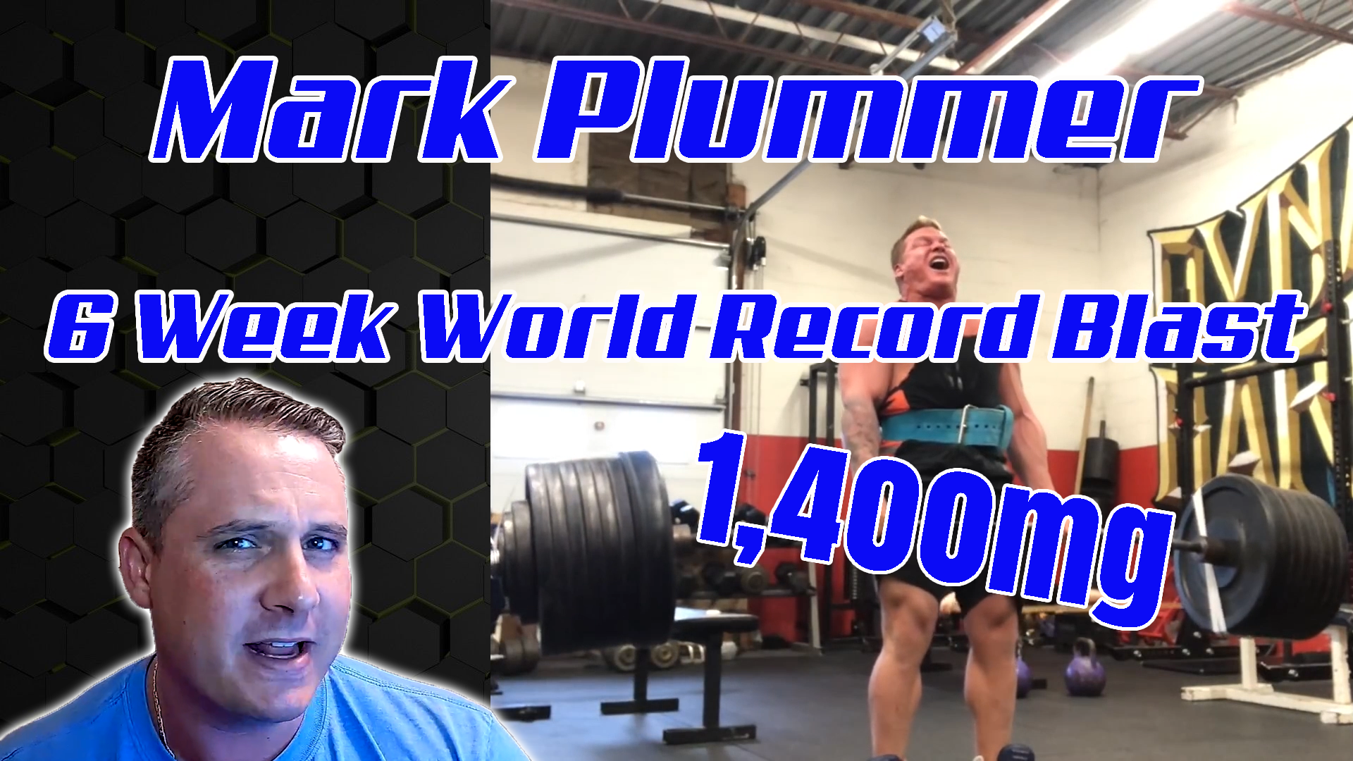 Mark Plummer’s 6 Week World Record Blast! 2,300lbs at 198lbs! Wow ...
