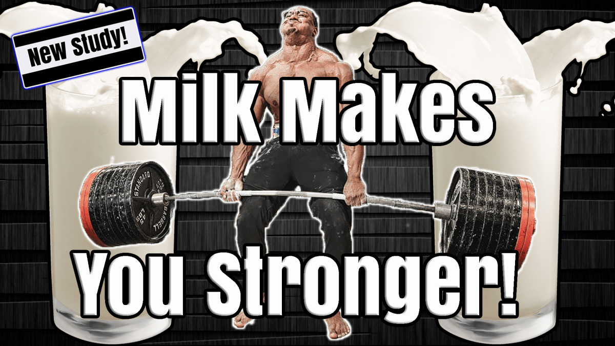 New Study Shows Milk Makes You Stronger, but doesn’t make you Bigger! Milk Study&nbsp;Strength.