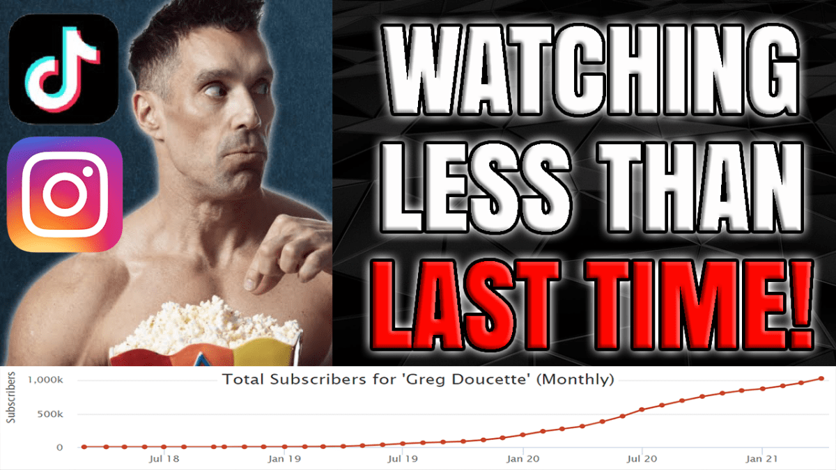 Greg Doucette – Watching Less Than Last Time!!! Why He Doesn’t Care About You Watching His&nbsp;Videos!